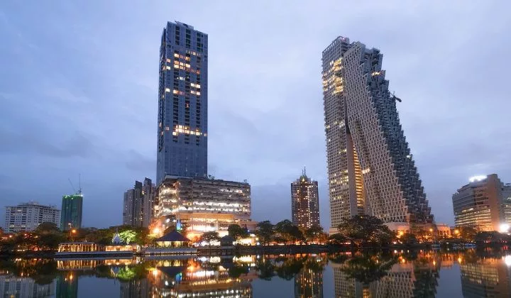 Colombo city buildings.